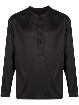 Tom Ford Camicia con bottoni - Nero