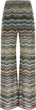 Missoni Wijde broek - Dames - Wijde Broeken - Veelkleurig - M - Broeken