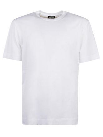 Ermenegildo Zegna White Crew Neck T-Shirt
