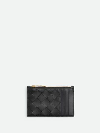 Bottega Veneta Braided Card Holder With Zip Accessories