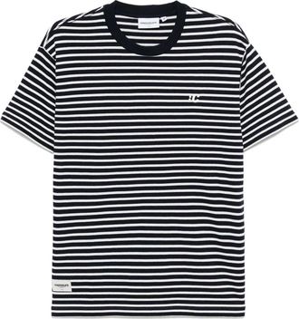 Chocoolate logo-embroidered T-shirt - men - Cotton - M - Blue