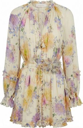 Zimmermann Luna Ruffle Playsuit