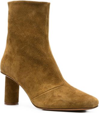 Forte_Forte Suede Ankle Boot - Camel