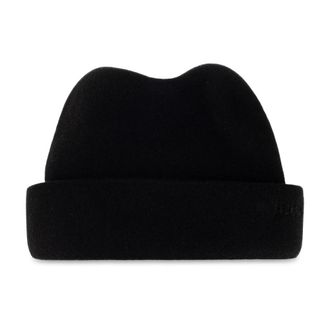 Balenciaga Geborduurd Logo Hoed - Heren - Accessoires - Zwart - Maat: M Wol
