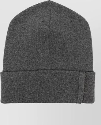 Brunello Cucinelli ribbed cashmere beanie