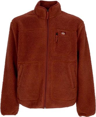 Dickies Mount Hope Fleece - Heren - Zomerjassen - Bruin - XL - Polyester - Jassen