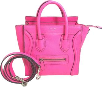Celine Pre-owned Leather celine-bags - Dames - Vintage Handtas - Roze - ONE Size - Vintage