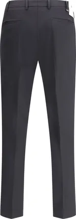Pantaloni Torino Mens Dieci Pants Nero Trousers