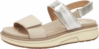 Ara Platvormsandaal - Dames - Schoenen - Beige - Maat: 37 EU Leer