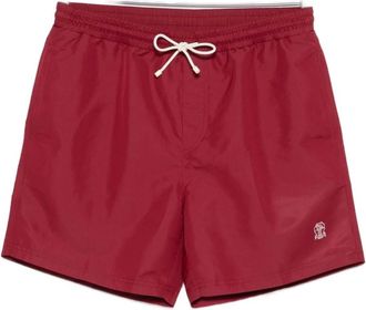 Brunello Cucinelli Hombre, Trajes de baño, Rojo, Talla: 2XL