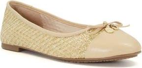 Dune London Hallo Ballet Flat in Natural at Nordstrom Rack, Size 37