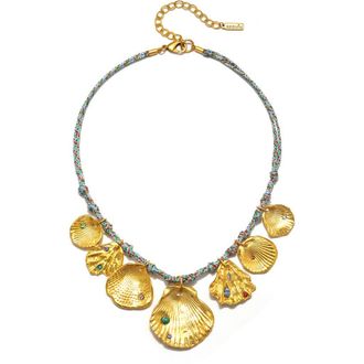 Sequin Mallorca Layered Necklace in Multi/Gold at Nordstrom