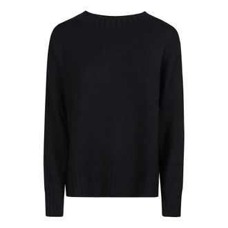 Drumohr Truien & Vesten, Dames, Blauw, XS, Wol, Over Ronde Hals Trui