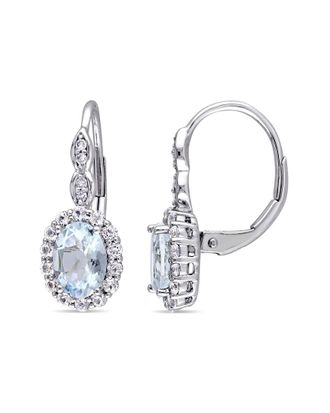 Rina Limor 14K 2.08 Ct. Tw. Diamond & Gemstone Earrings