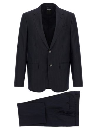 Ermenegildo Zegna Wool Two-Piece Mens Suit