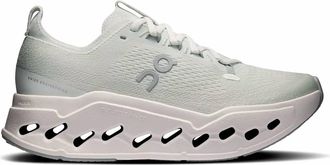 On Womens Cloudsurfer Max Running Shoes In Iceberg/ivory