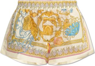 Versace Donna, Pantaloncini, Multicolore, S, new