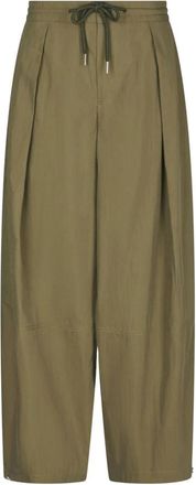 Neo Noir Wijde broek - Dames - Broeken - Groen - XS - Broeken