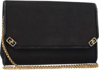 Gucci Pre-owned Vintage Clutch - Dames - Vintage Clutch - Zwart - ONE Size - Nylon - Vintage