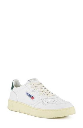 Autry Medalist Low Sneaker in Leat/leat Wht/mountain at Nordstrom Rack, Size 10Us / 40Eu