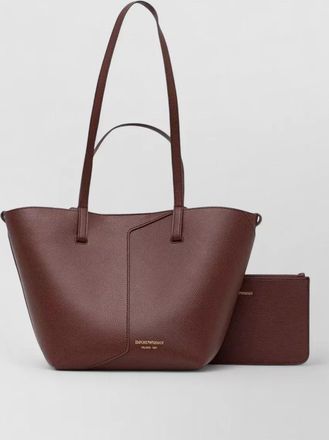 Emporio Armani leather shoulder bag