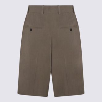 Toteme Womens Shorts Taupe _vi Wo