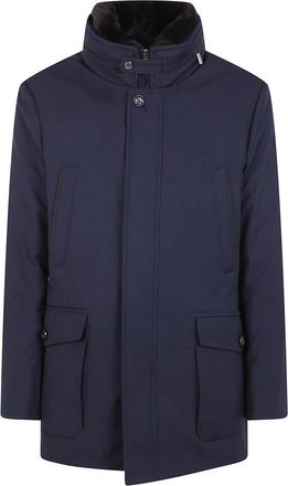 Moorer Hombre, Chaquetas, Azul, Talla: L