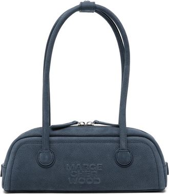 Margesherwood Logo-embossed Nubuck-leather Tote Bag