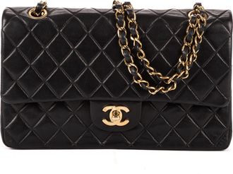Chanel Pre-owned Womens Classic Double Flap 26 Shoulder Bag - Black - One Size