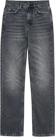 Anine Bing Jeans Bruno con applicazione - Grigio