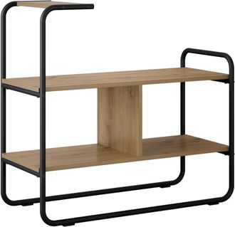 vidaXL Mesa Consola Roble Artisan 80 X 35 X 75 Cm Madera De Ingenier&iacute;a Vidaxl