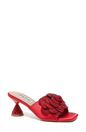 Lady Couture Petal Slide Sandal in Red at Nordstrom Rack, Size 10
