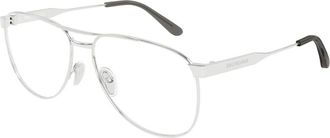 Balenciaga Aviator Bril - Heren - Accessoires - Grijs - Maat: 61 MM