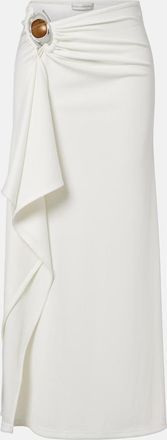 CHRISTOPHER ESBER Occhio embellished jersey maxi skirt