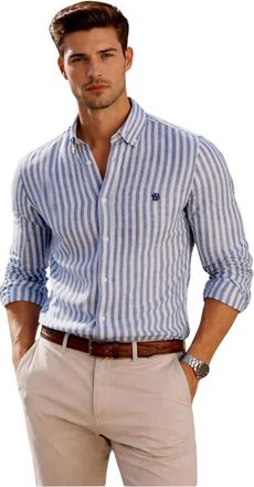 HUGO BOSS Uomo, Magliette, Blu, L, new