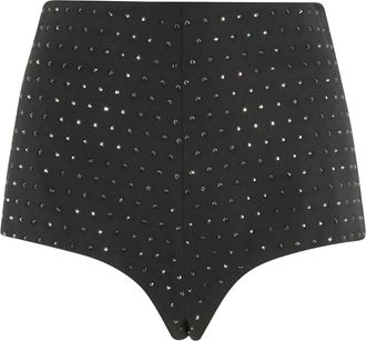 Andamane Tami shorts verfraaid met stras - Zwart