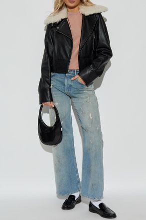 Acne Studios Cotton T-shirt, Womens, Pink