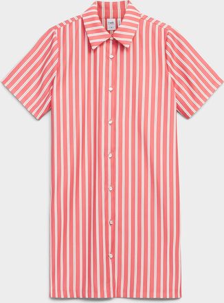 Twik Womens Flowy patterned shirtdress