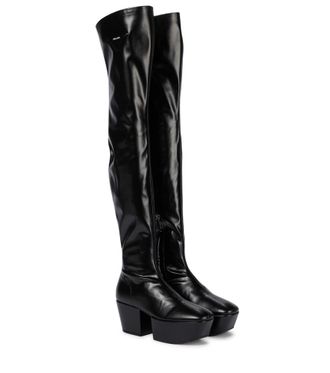 Prada Platform over-the-knee boots