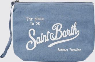 MC2 Saint Barth Pochette Aline MC2 Saint Barth in lino a righe