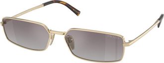 Prada PR A60S ZVN30C Womens Sunglasses Gold Size 59