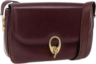 Celine Pre-owned Cross Body Bags, female, Red, Size: ONE SIZE Pre-owned Vintage Shoulder Bag