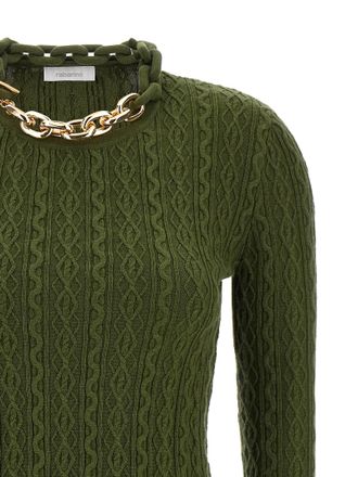 Paco Rabanne Wool Womens Cardigan