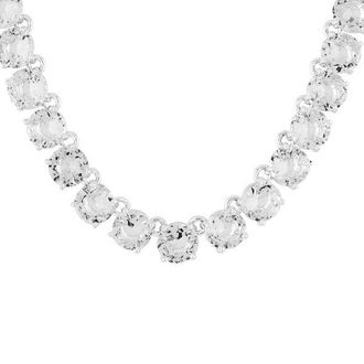Les N&eacute;r&eacute;ides Round Stones La Diamantine Choker Necklace