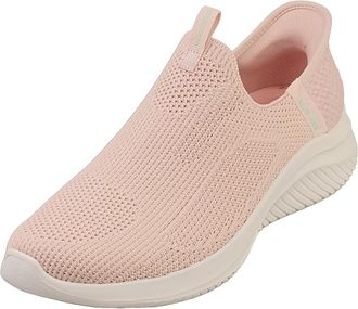Skechers Women Ultra Flex 3.0 Easy Win Trainers, Sports Shoes, Pink, 5.5 UK