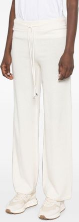 Ermanno Scervino Fine Knit Drawstring Trousers - White