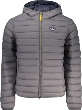 Armata Di Mare Mens Mid-rise Slim-fit Distressed Jeans - Grey Nylon - Size Medium