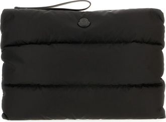 Moncler Stijlvolle Clutch Tas voor Vrouwen - Heren - Tassen - Zwart - ONE Size - Tassen