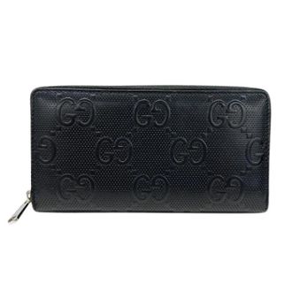 Gucci Pre-owned Vintage Lange Portemonnee - Heren - Vintage Accessoires - Zwart - ONE Size - Leer - Vintage