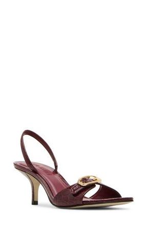 Steve Madden Henrietta Slingback Sandal in Red Croco at Nordstrom Rack, Size 8